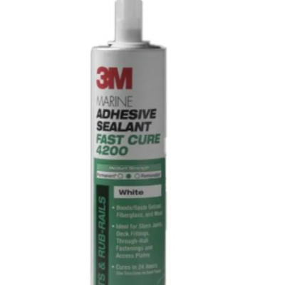 3M Marine Fast Cure 4200 Adhesive Sealant 295ml, White