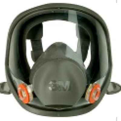 3M Respirator, 6800 Full Face Double Respirator, Medium