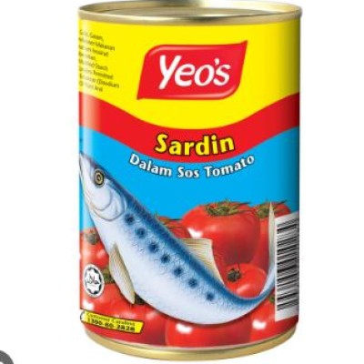 Canned Food, Yeo's Sardin (425g)