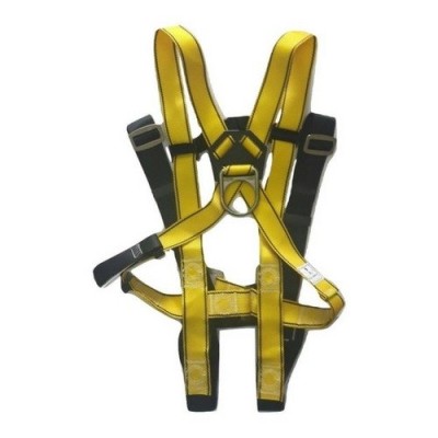 MSA 10115527 Workman Light Full Body Harness, medium, Qwik-fit leg straps, D-ring