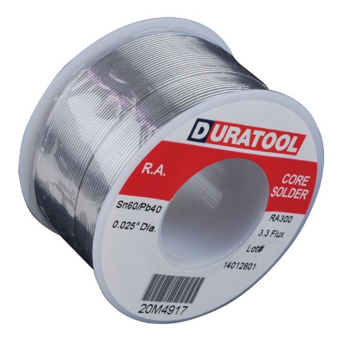 SPC22124. SOLDER WIRE, 60  /  40 SN  /  PB, 190°C, 0.5LB