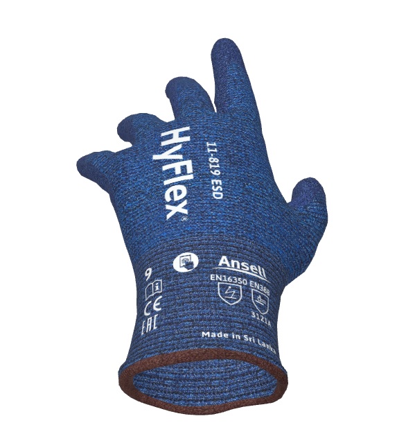 HANDGLOVE  SRG ANSELL 11-819 ESD -SIZE L