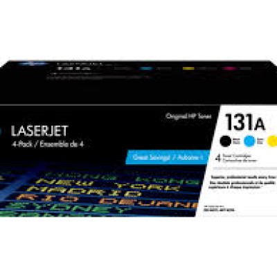 HP Laserjet 131A cartridge* 4 Colors in 1 set :  Black   Cyan   Magneta   Yellow