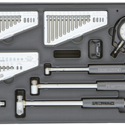 Mitutoyo 511-921-20 Dial Bore Gauge Gauge Set, 3 piece