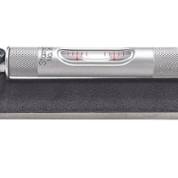 Starrett Machinists' Level with Ground and Graduated Main Vial  - 6" (150mm) Length, Cross Test Vial, Without Case - 98-6