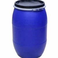 (USED) 209L HDPE OPEN TOP DRUM (BLUE)