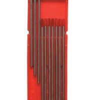 TUNGSTEN ELECTRODE-2% THORIATED (RED) Size : 2.4 X 150mm