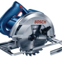 7 BOSCH   MAKITA CIRCULAR SAW WITH WOOD CUTTER