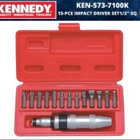 KENNEDY KEN5737100K 15-PCE IMPACT DRIVER SET 1 2"