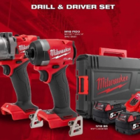 MIWAUKEE M18 DRILL & DRIVER SET