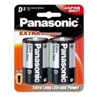 Panasonic Heavy Duty D Size Battery - 2pcs