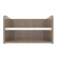 SANYON Offshore Platform Laminate Single Bookcase Shelf on Desk Top SYBC-005