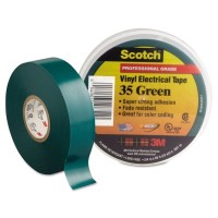 3M ELECTRICAL TAPES GREEN, SCOTCH 35