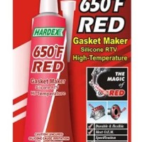 HARDEX RS650 85.2g 650F RED RTV SILICONE GASKET MAKER GUM RS 650