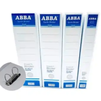 ABBA A4 LEVER ARCH FILE PLASTIC (WHITE)