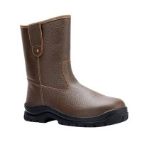 Krushers Texas 9-Inch Pull-on Riggers Boots (Brown), Size UK 5