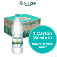 Spritzer Natural Mineral Water (550ML X 24)