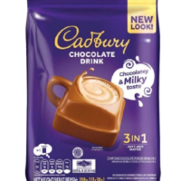 Cadbury Hot Chocolate 3-In-1 Hot Chocolate Drink Beverage (390g) (13 Sachet)